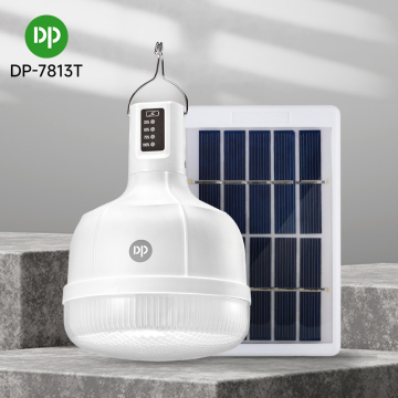 Outdoor Solar Panel Charging LED Emergency Light Bulb