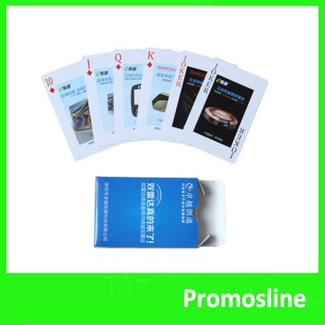 Hot Sell custom promotion play card gold foil playing card