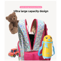 BSCI Factory Quilted Hologrographic Children Bag School Bag Waterproof Bahu Beg Tahunya Beg Ransel Kulit Untuk Gadis