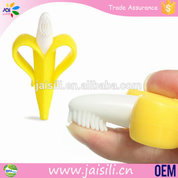 Best Selling Toys 2015 Bpa Free Silicone Baby Toothbrush Teether For Infant
