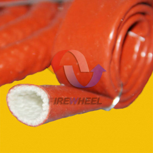 Silicone coated fiberglass flexible heat resistant duct hose