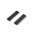 Conector de encabezado hembra mecanizado de 2.54 mm 112p