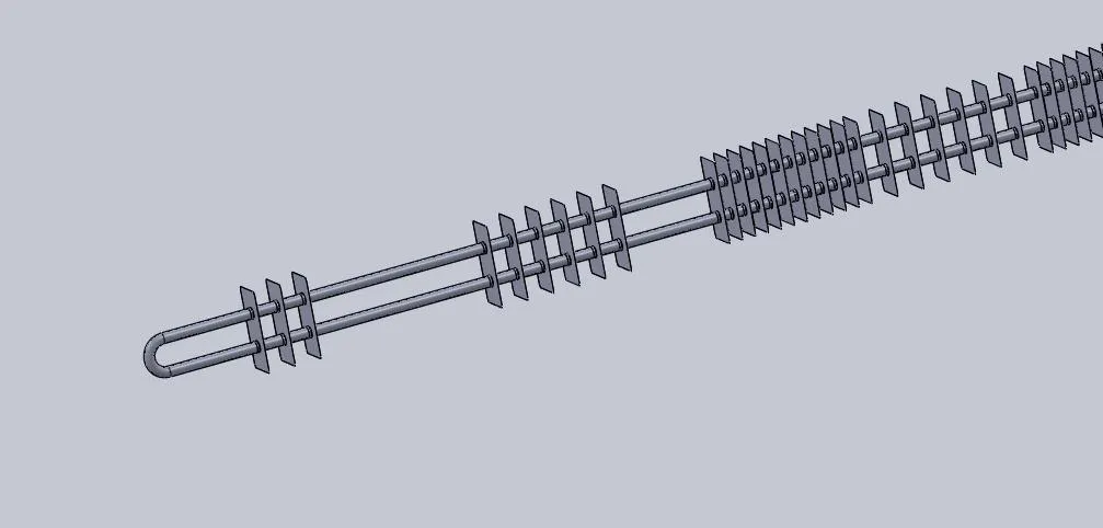 Аутоматска машина за уметање пераја азијског типа Нофрост испаривача