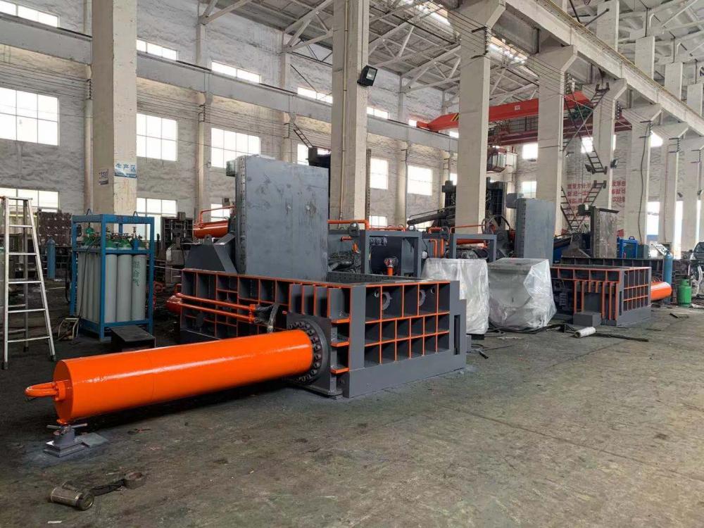 2500kn Pressure Hydraulic Scrap Metal Shavings Compactor