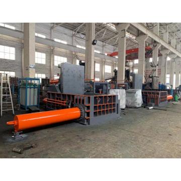 2500kn Pressure Hydraulic Scrap Metal Shavings Compactor