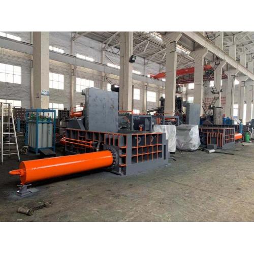 Hydraulic Metal Steel Turnings Scrap Baler Machine