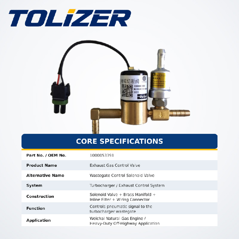 Weichai-exhaust-gas-control-valve