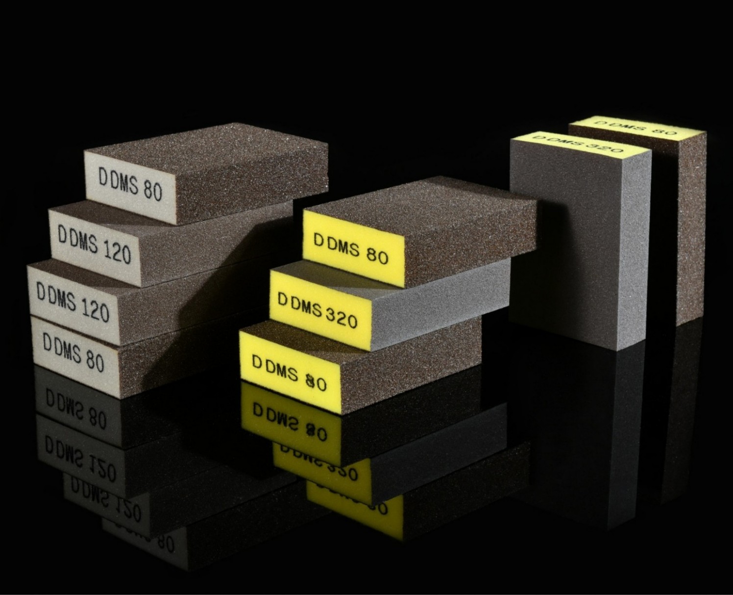 Wet and dry design four-sided sponge sand block