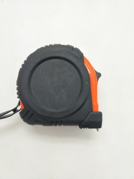 Yellow leather tape measure