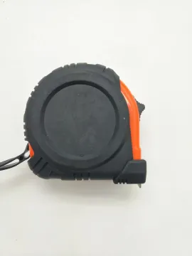 Yellow leather tape measure