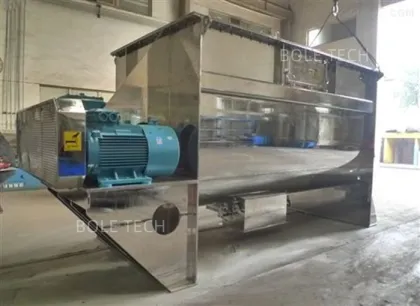 Putty powder mixing machine Horizontal ribbon mixer