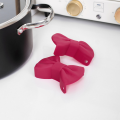 2pcs en gros Bowknot Silicone Pot Situs Mitts