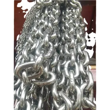 Hardware Store: Ha rdware Product - Rigging Chain: DIN 766 Short Stainless Steel Link