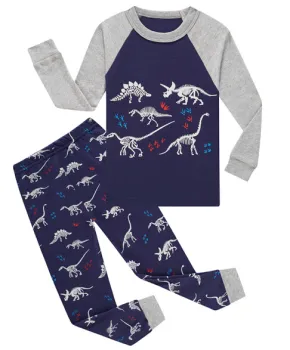 Soft Texture Forest Animal Boys Pajamas for Wholesale - High-Quality Stitching