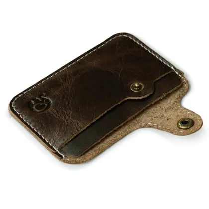 1pcs Retro Leather Card Wallet Men Business Bank Card Holder Thin Credit Card Case Convenient Small Cards Pack Cash Pocket