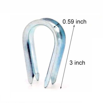 Tali kawat ujung terbuka untuk 1/2 &#39;&#39; Strand Dia