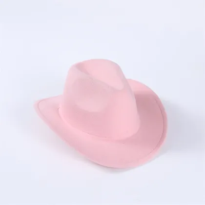 Stetson Wide Brim Fedora Hat - Fashionable Panama Felt Wool Cowboy Style