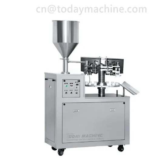 Paste Tube Fill And Seal Machine Cosmetic Cream Filler Automatic Tube Sealing Machine