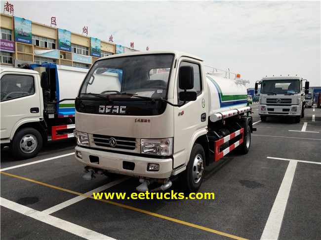 500 Gallon Water Tanker Vehicles