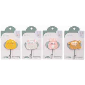 Cute Wall Hook Decorative Traceless Sticky Hooks
