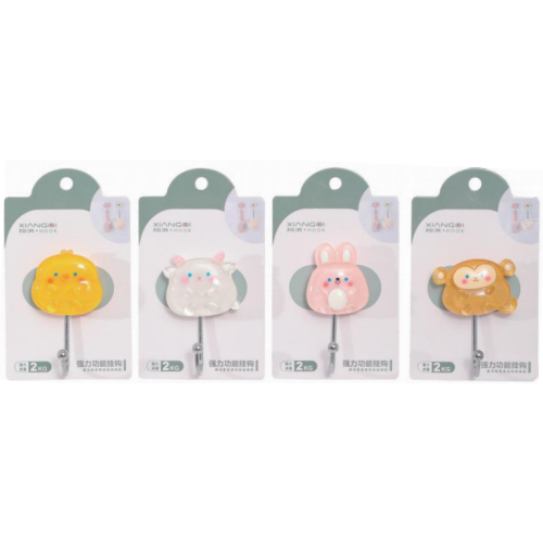 Cute Wall Hook Decorative Traceless Sticky Hooks