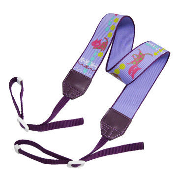 Custom sublimation full color camera neck strap