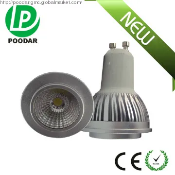 dimmable gu10 Taiwan Everlight COB  7watt