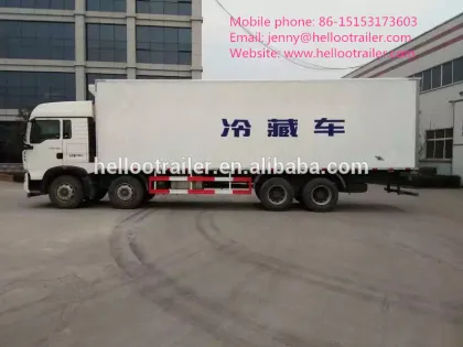 fast food refrigerated van truck ice cream delivery refrigerator van truck