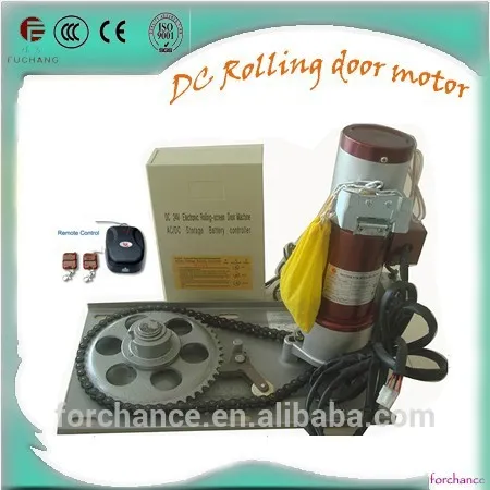 DC roller shutter motor with remote control