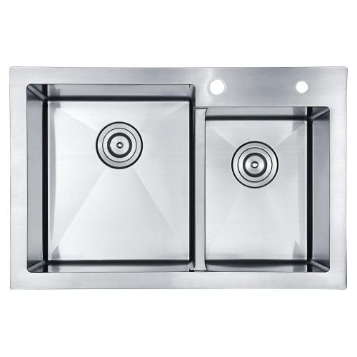 33 Inch Stainless Steel Topmount Kitchen Sink