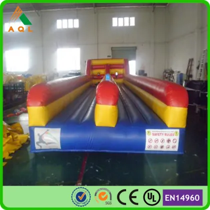 2016 Cheap price Inflatable Sports Games Bungee Jumping Trampoline