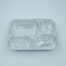 4 Compartment Disposable Food Lunch Box Container