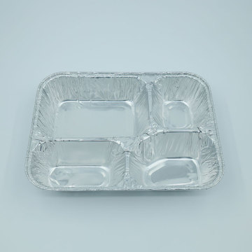 4 Compartment Disposable Food Lunch Box Container