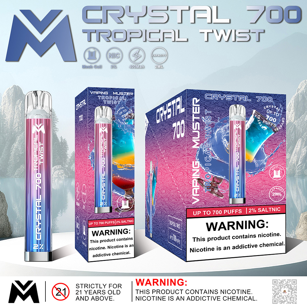 Crystal Mesh 700 Puff