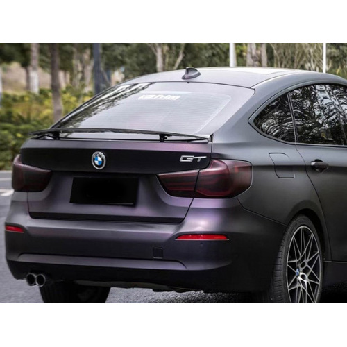 Matte metálico preto roxo carro vinil envoltório