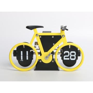 Modo de bicicleta Flip Desk Relógio para decoração