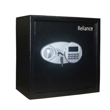 Black Steel Security Safe with Digital Keyboard