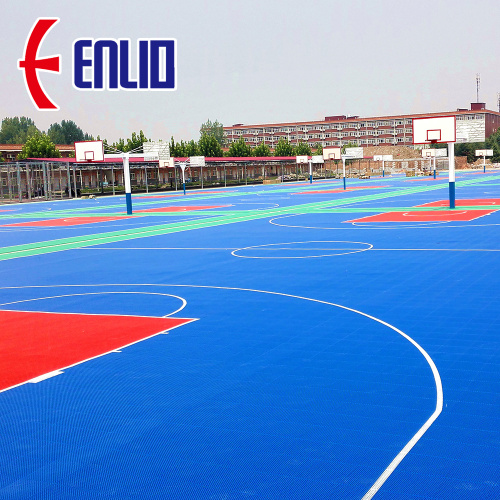 Interlocking Court Tiles Basketball Tennis Sports Flooring