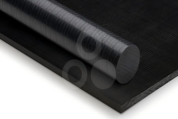 TECAFORM®AH ELS black sheet rod