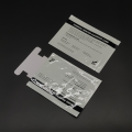 Cartão de limpeza de modelos de zebra curto [t "para impressoras