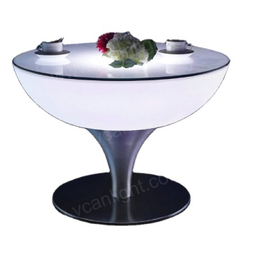 Barra de mesa LED moderna / mesa de cóctel LED acrílico / muebles LED