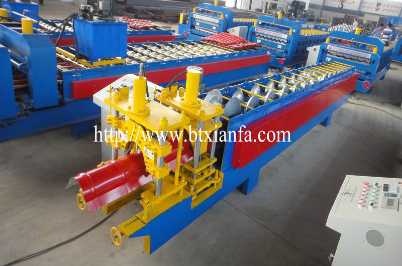 glazed tile ridge cap roll forming machine