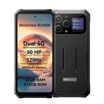 Blackview BL8000 5G Rugged Smartphone - 6.78" 2.4K FHD+ 120Hz Display