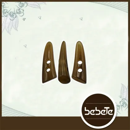 prong buffalo horn button garment buttons