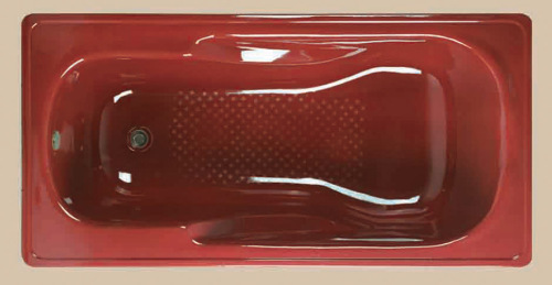 Modern Enamel Steel Bathtub