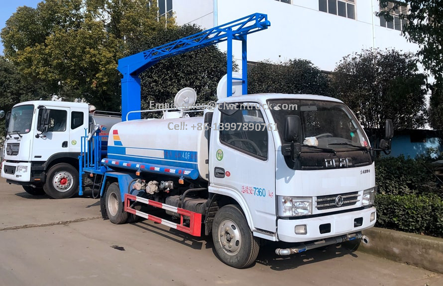 Railway Dust Suppression Truck