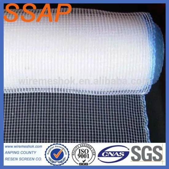 standard colored application reinforce fiberglass wire mesh fabric
