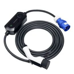 AC 7KW Portable Chargring Pile LCD Display