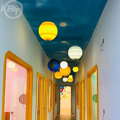 LED Luminous Planet lights