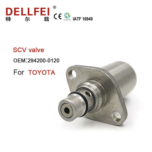 Válvula SCV barata y fina 294200-0120 para Toyota